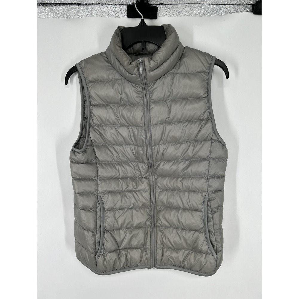 Uniqlo Ultra Light Down Vest Womens Small Puffer Packable Lightweight Full Zip